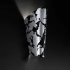 Selene Bloom manual sticlă appliqué în Italia 12x11 H28cm Viadurini