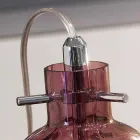 Selene Bossa Nova veioză O11 H16cm, ametist sticlă suflată Viadurini