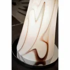 Selene Clepsidra sticlă suflată lampa de podea H175cm Ø36 Viadurini