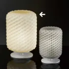 Selene Domino veioză O21 H30cm, sticla suflata realizate în Italia Viadurini