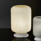 Selene Domino veioză O21 H30cm, sticla suflata realizate în Italia Viadurini