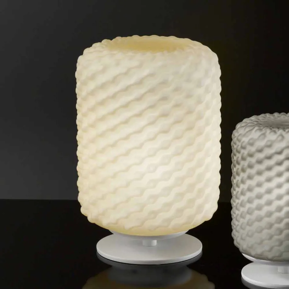 Selene Domino veioză O21 H30cm, sticla suflata realizate în Italia Viadurini