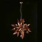 Selene Ginger lampda la suspensie de metal made in Italy Ø80 H200cm Viadurini