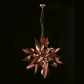 Selene Ginger lampda la suspensie de metal made in Italy Ø80 H200cm