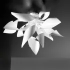 Selene ghimbir plafon metalic produs în Italia Ø50 H35cm Viadurini