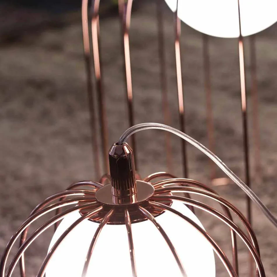 lampă de masă Selene Kluvì Contemporană din sticlă suflată O33 H41cm Viadurini