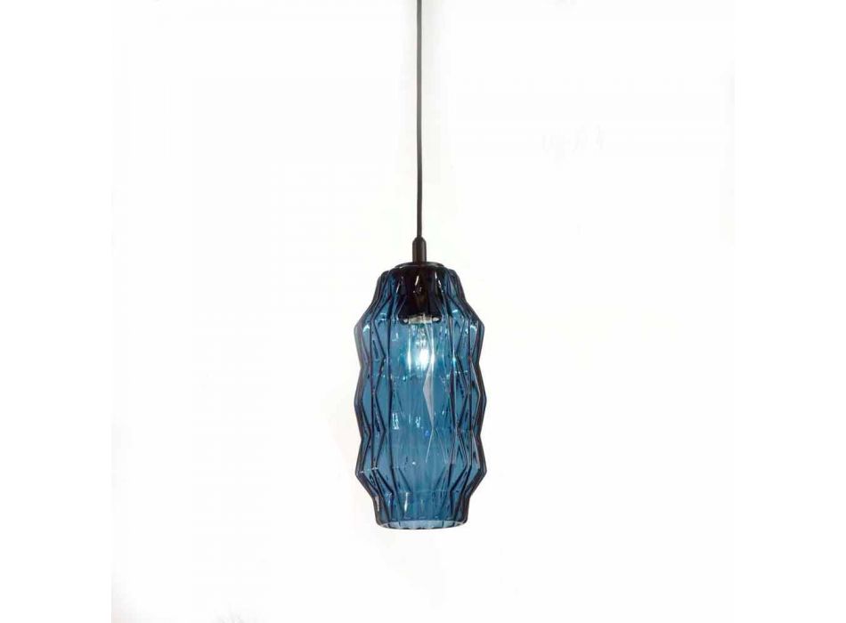 Selene Origami pandantiv lampa sticla suflata O16 H 30 / 140cm Viadurini
