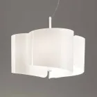 Lampa de suspensie Selene Papiro made in Italia Ø46 x H 140 cm Viadurini