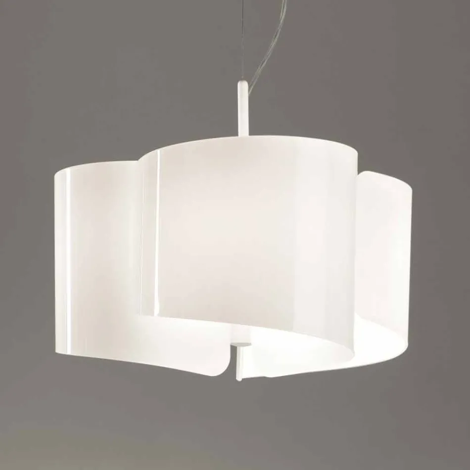 Lampa de suspensie Selene Papiro made in Italia Ø46 x H 140 cm Viadurini