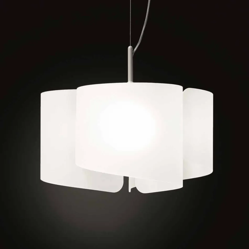 Lampa de suspensie Selene Papiro made in Italia Ø46 x H 140 cm Viadurini