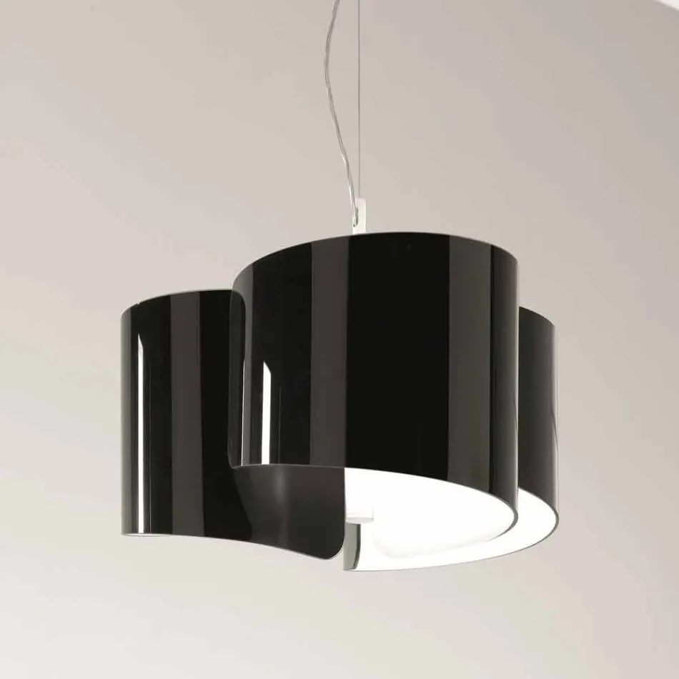 Lampa de suspensie Selene Papiro made in Italia Ø46 x H 140 cm Viadurini