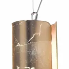 Selene Papyrus modernă lampă de cristal pandantiv Ø15 H 125cm Viadurini