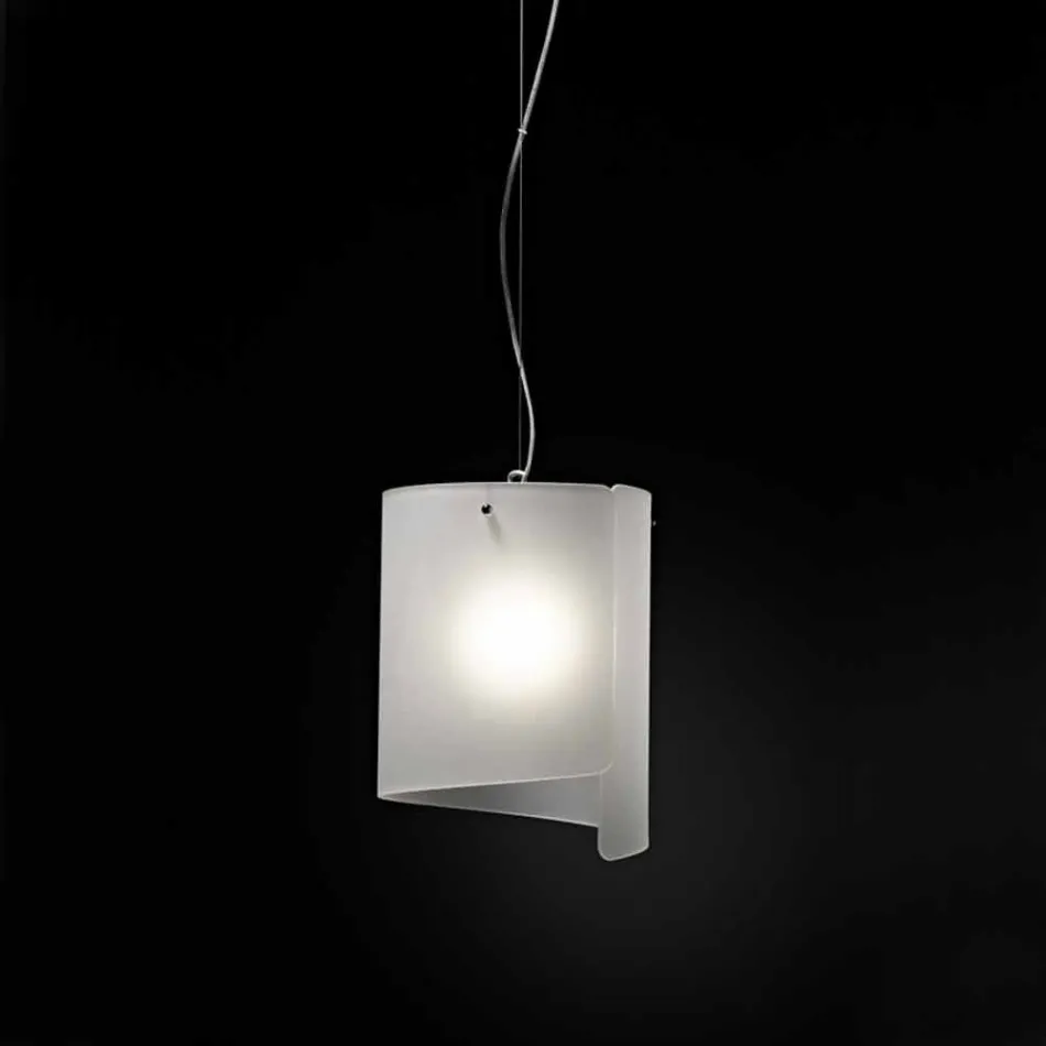 Selene Papyrus modernă lampă de cristal pandantiv Ø26 H 125cm Viadurini