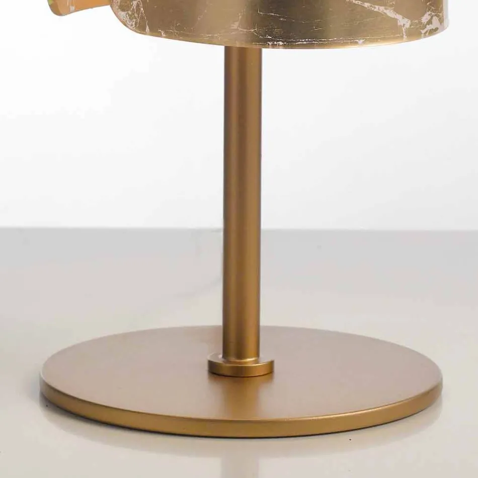 Selene Papiro lampă de masă designer de cristal Ø15 H38cm Viadurini