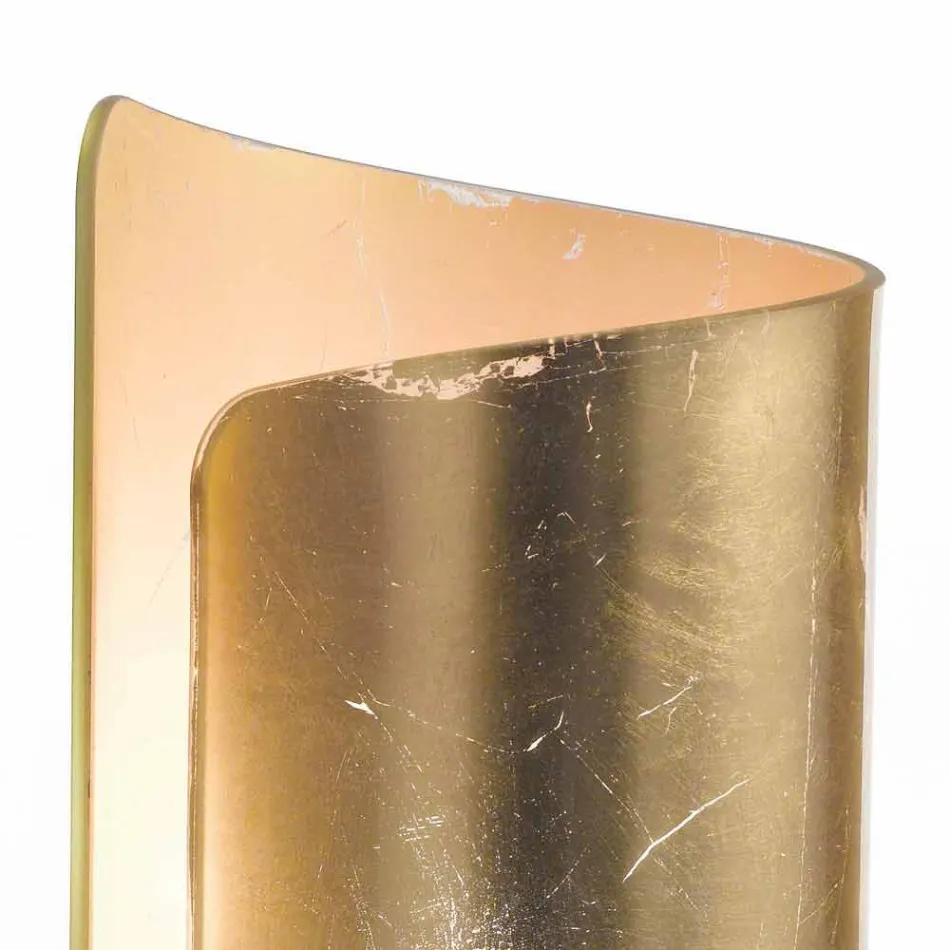 Selene Papiro lampă de masă designer de cristal Ø15 H38cm Viadurini