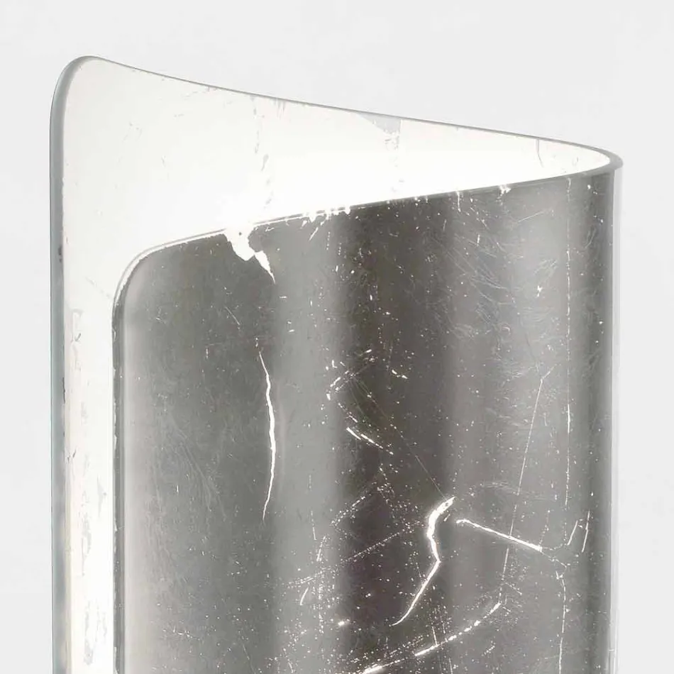 Selene Papiro lampă de masă designer de cristal Ø15 H38cm Viadurini