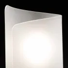 Selene Papiro cristal lampă de masă făcută în Italia 15x14xH25cm Viadurini