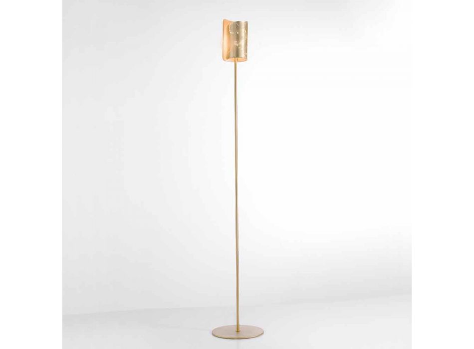 Selene Papiro lampa de podea de designer Crystal Ø15 H 180cm Viadurini