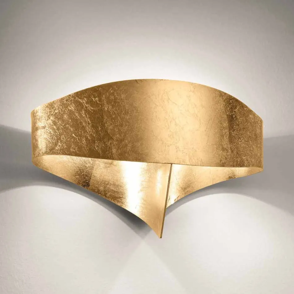 Selene lampă de perete modern, realizat în Italia Shield 29x15xH16 cm Viadurini