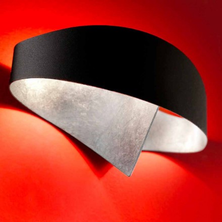 Selene lampă de perete Shield cu două tonuri 29x15xH16 un design modern cm Viadurini