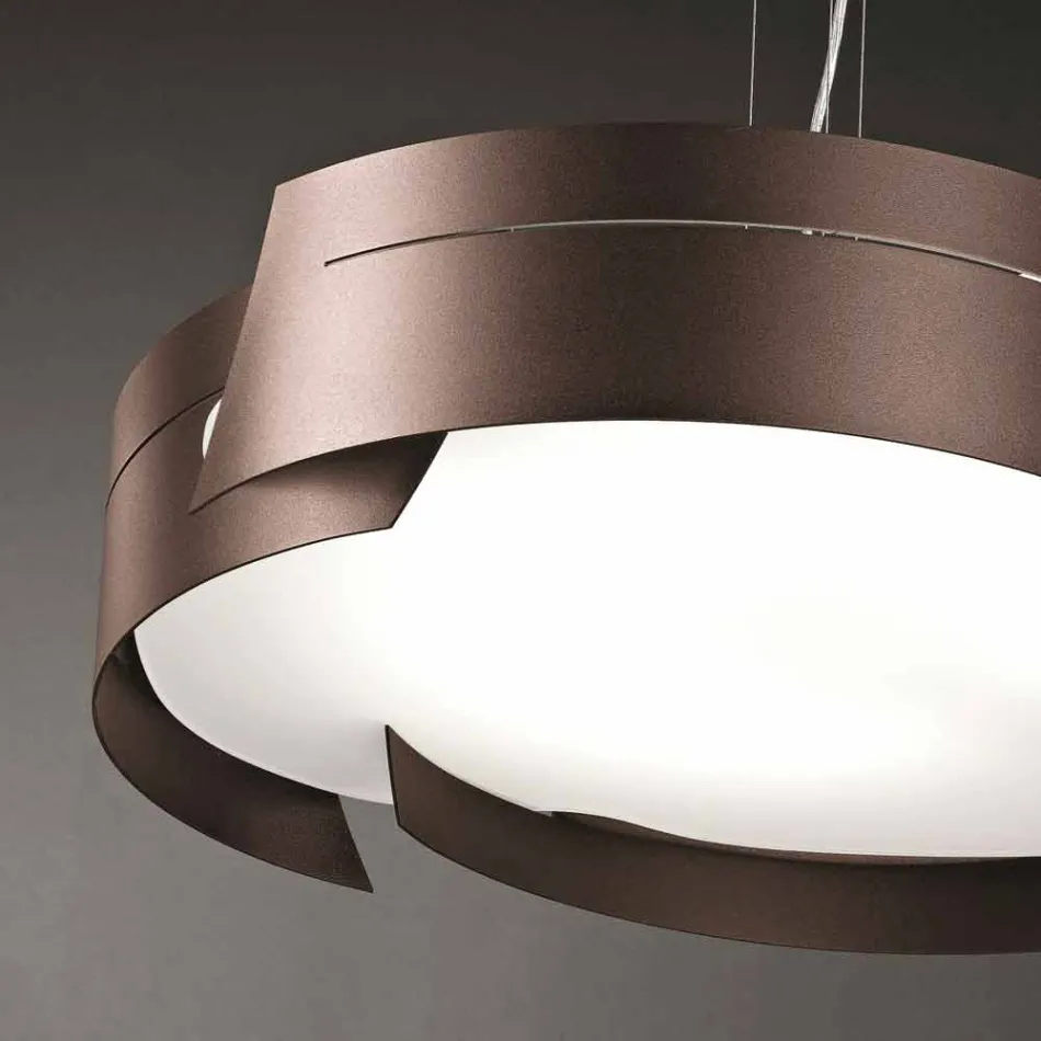 pandantiv lampa Selene Vultur Ø59,5 H 12,5 / 150 cm, realizat în Italia Viadurini