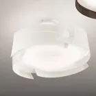 oțel tavan Selene Vultur realizate în Italia Ø47 H 25cm Viadurini