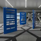 Separè Modern Cod de perete de design Made in Italy Viadurini