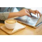 Set de 18 pahare de ceai cu bol de zahăr și tavă de porțelan - Lucerna Viadurini