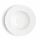 Serviciul 24 Plăci de cină albe moderne și 12 cupe de porțelan - Monaco Viadurini