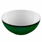 Serviciu 6 castroane de înghețată și 2 castroane în porțelan colorat - Rurolo Viadurini