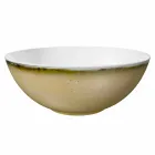 Serviciu 6 castroane de înghețată și 2 castroane în porțelan colorat - Rurolo Viadurini