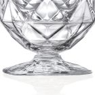 Serviciu de sticlă lichior cu sticlă scăzută în Eco Crystal 12 buc. - Bromeo Viadurini