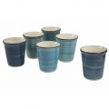 Ceramică colorată Design 12 bucăți Pahare de apă Serviciu - Abruzzo