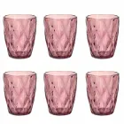 Ochelari de apă colorate Set 6 piese Design modern - Timon Viadurini