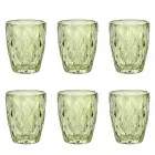 Ochelari de apă colorate Set 6 piese Design modern - Timon Viadurini