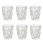 Ochelari de apă colorate Set 6 piese Design modern - Timon Viadurini