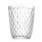 Set de sticlă în apă colorată și sculptată din sticlă 12 bucăți - Brillo Viadurini