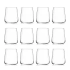Set pahare pentru pahare de apă Eco Crystal Minimal 12 buc - Primordio Viadurini