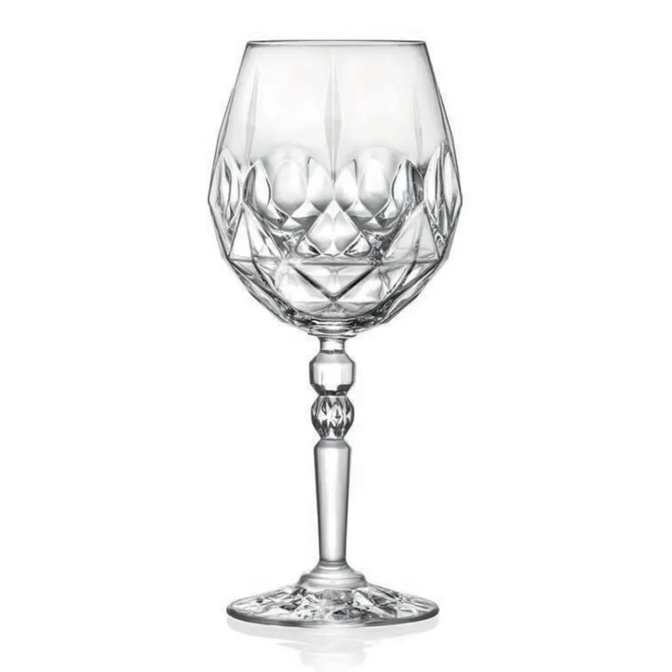 Set aperitiv în cristal ecologic italian 12 buc. - Bromeo Viadurini