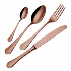 Set complet de tacâmuri din oțel inoxidabil de design de lux, 24 de piese - Boss Viadurini