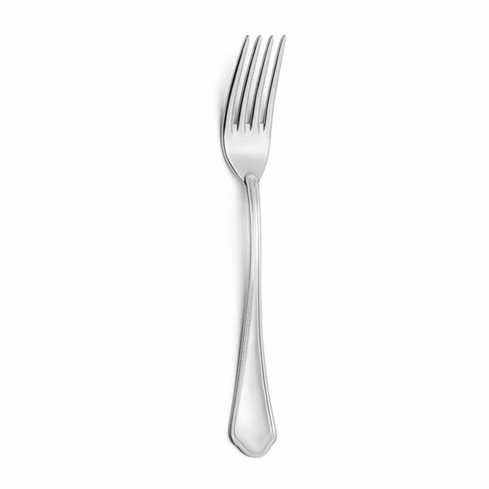 Set complet de tacâmuri din oțel inoxidabil de design de lux, 24 de piese - Boss Viadurini