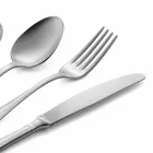 Set complet de tacâmuri din oțel inoxidabil de design de lux, 24 de piese - Boss Viadurini