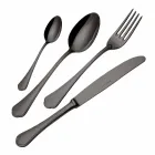 Set complet de tacâmuri din oțel inoxidabil de design de lux, 24 de piese - Boss Viadurini