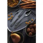 Set complet de tacâmuri din oțel inoxidabil de design de lux, 24 de piese - Boss Viadurini