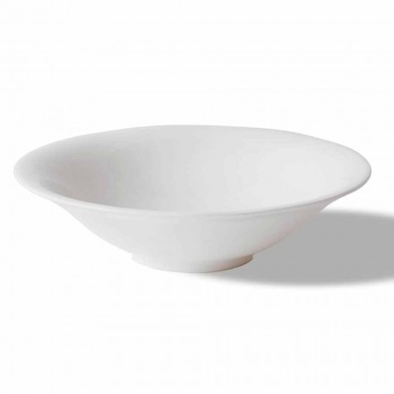 Cupe de fructe albe sau înghețată Serviciu 12 piese de design elegant - Doriana Viadurini