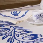 Serviciu de mic dejun pentru lenjerie cu o singură bucată artizanală - mărci Viadurini