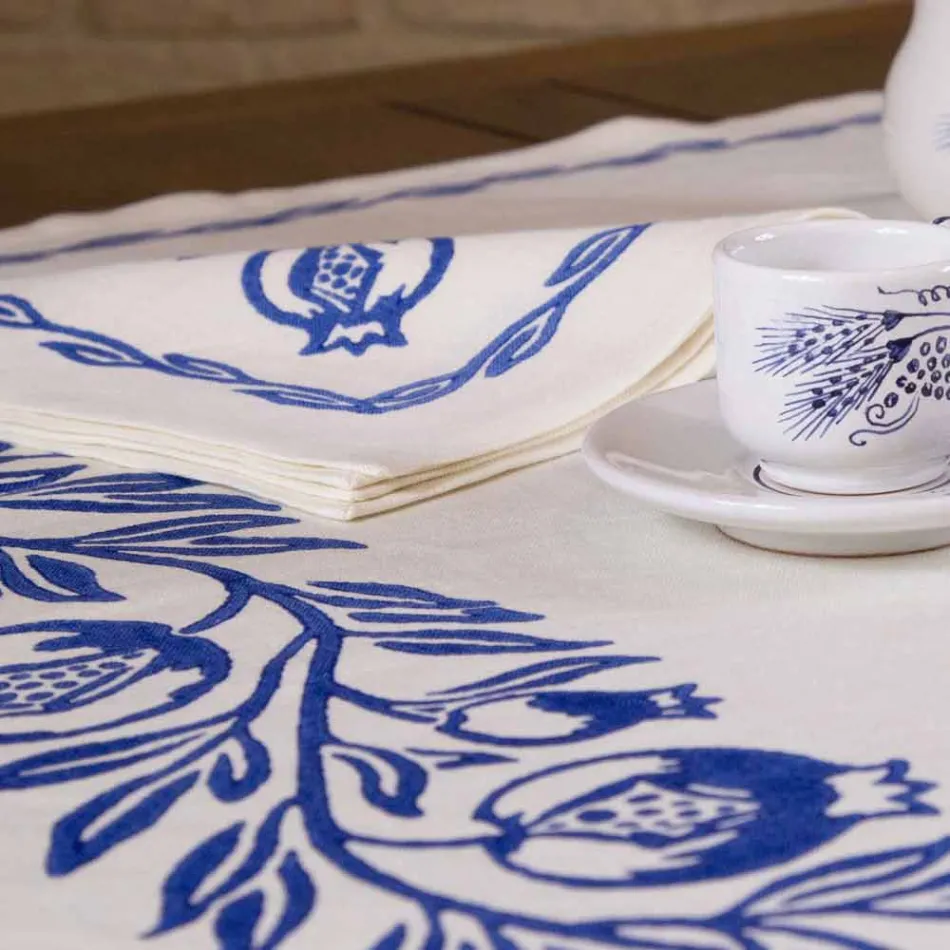 Serviciu de mic dejun pentru lenjerie cu o singură bucată artizanală - mărci Viadurini