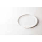 Set de servire din porțelan alb Placă ovală și bol 10 bucăți - Romilda Viadurini