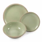 Set de veselă Placi colorate Design 18 piese complete - Osteria Viadurini