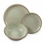 Set de veselă Placi colorate Design 18 piese complete - Osteria Viadurini
